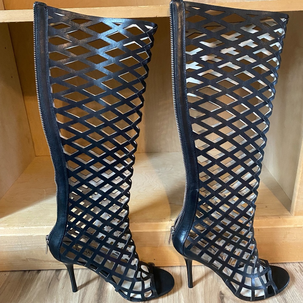 Michale Kors Gladiator Style Heeled Boots